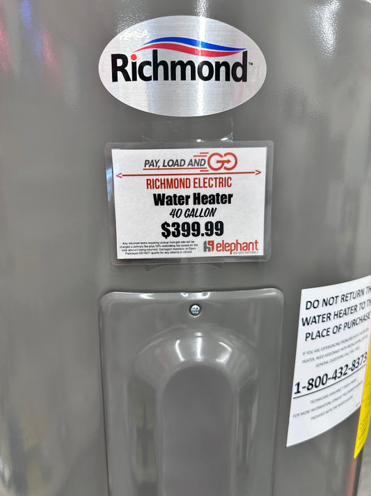 40-Gal Richmond Electric Water Heater